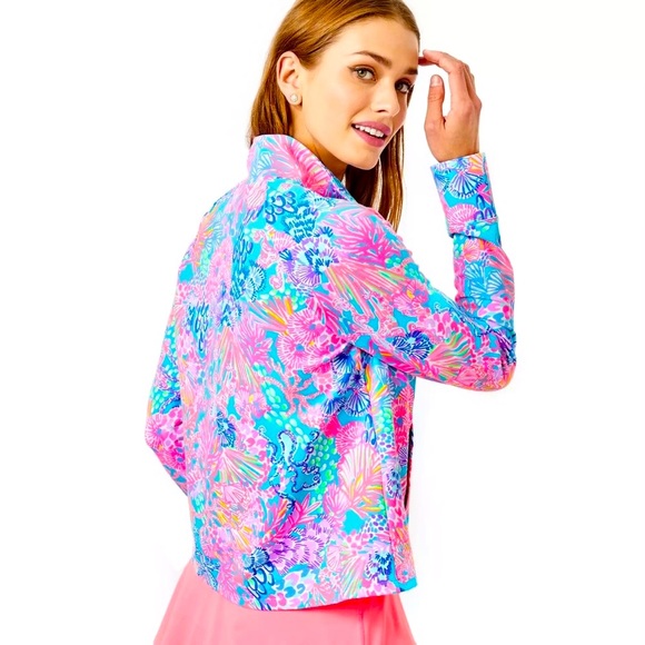 SOLD NWT Lilly Pulitzer Melena Popover UPF 50 - Picture 2 of 5
